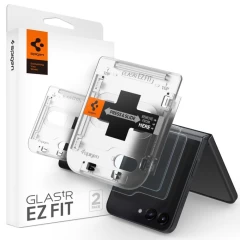 Galaxy Z Galaxy Flip 5 panssarilasi SPIGEN GLAS.TR ”EZ FIT” 2-PACK Samsung Galaxy Z Flip 5