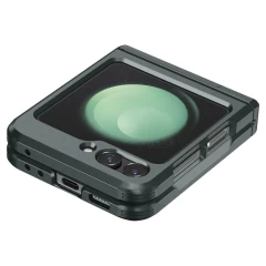 Samsung Galaxy Z Flip 5 dėklas žalia SPIGEN TOUGH ARMOR PRO