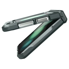 Samsung Galaxy Z Flip 5 dėklas žalia SPIGEN TOUGH ARMOR PRO