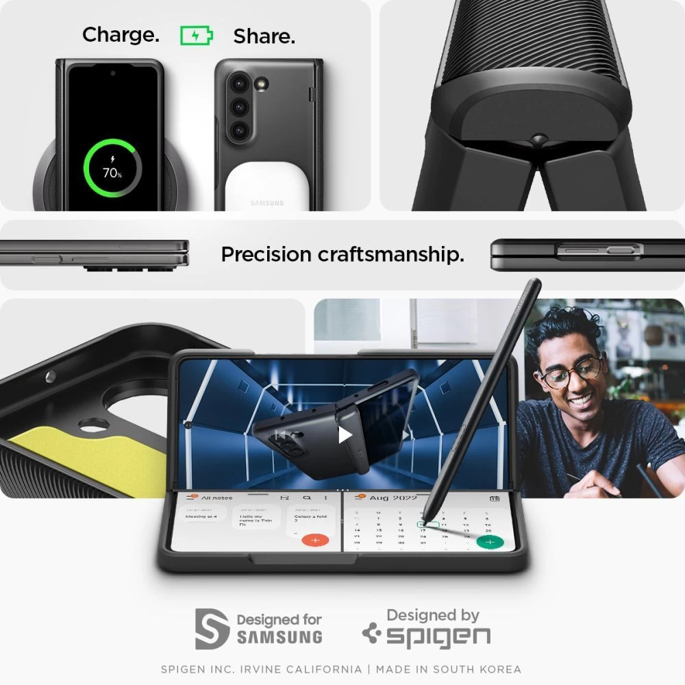 Samsung Galaxy Z Fold 5 dėklas  SPIGEN SLIM ARMOR PRO