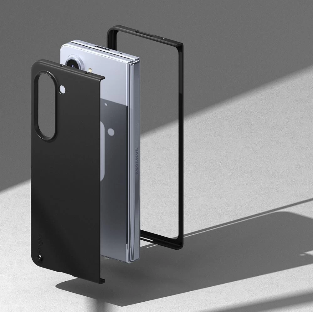Samsung Galaxy Z Fold 5 dėklas Juoda RINGKE SLIM
