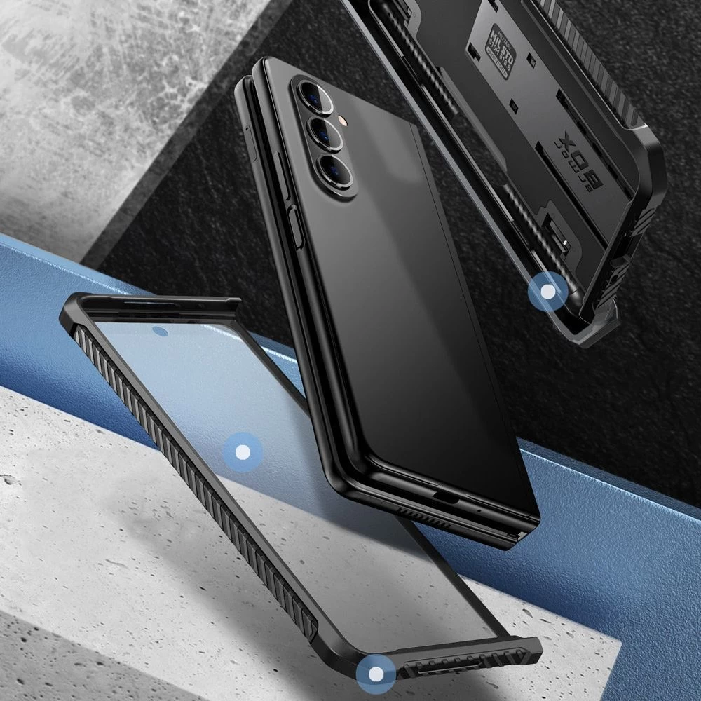 Samsung Galaxy Z Fold 5 skal svart SUPCASE IBLSN ARMORBOX PEN