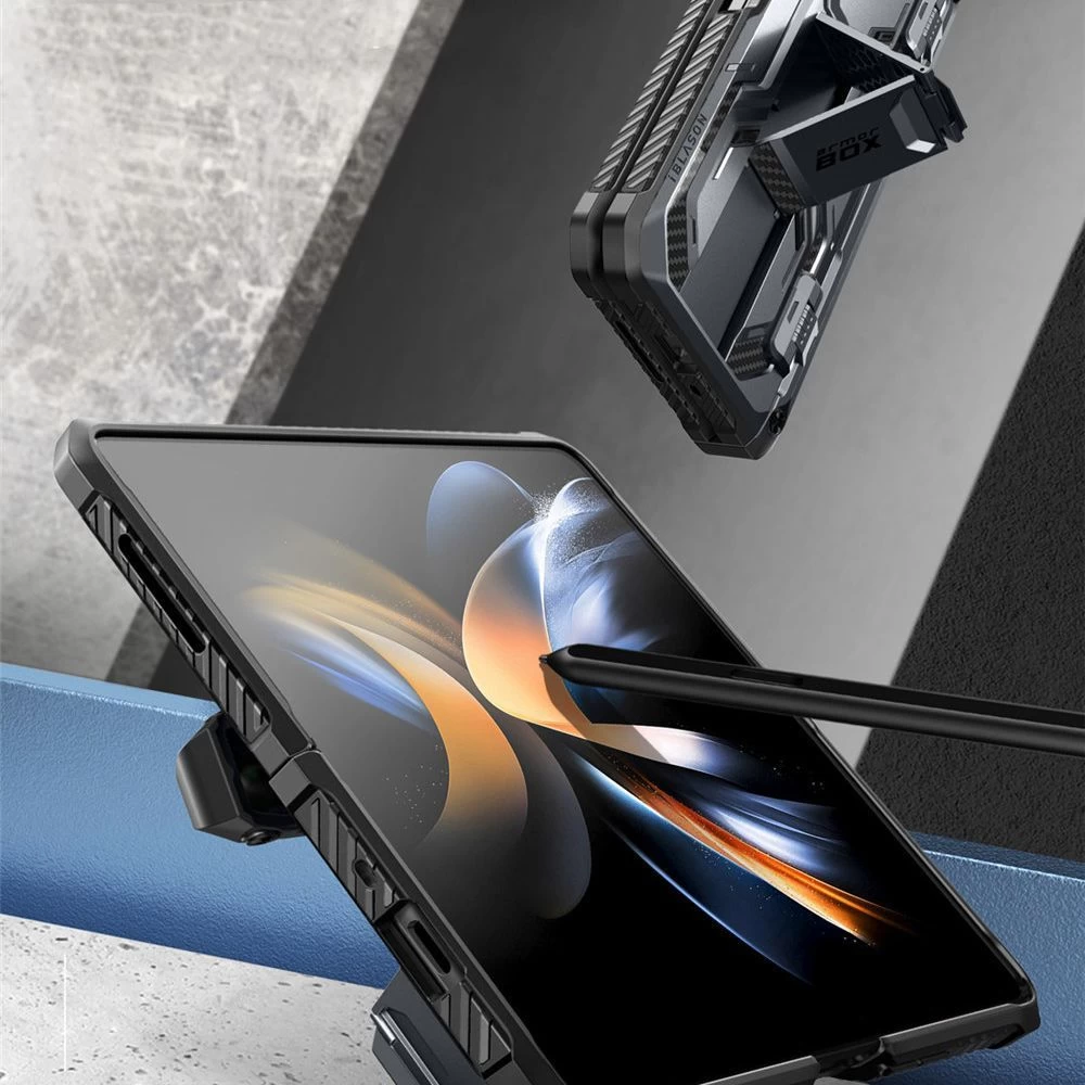 Samsung Galaxy Z Fold 5 skal svart SUPCASE IBLSN ARMORBOX PEN