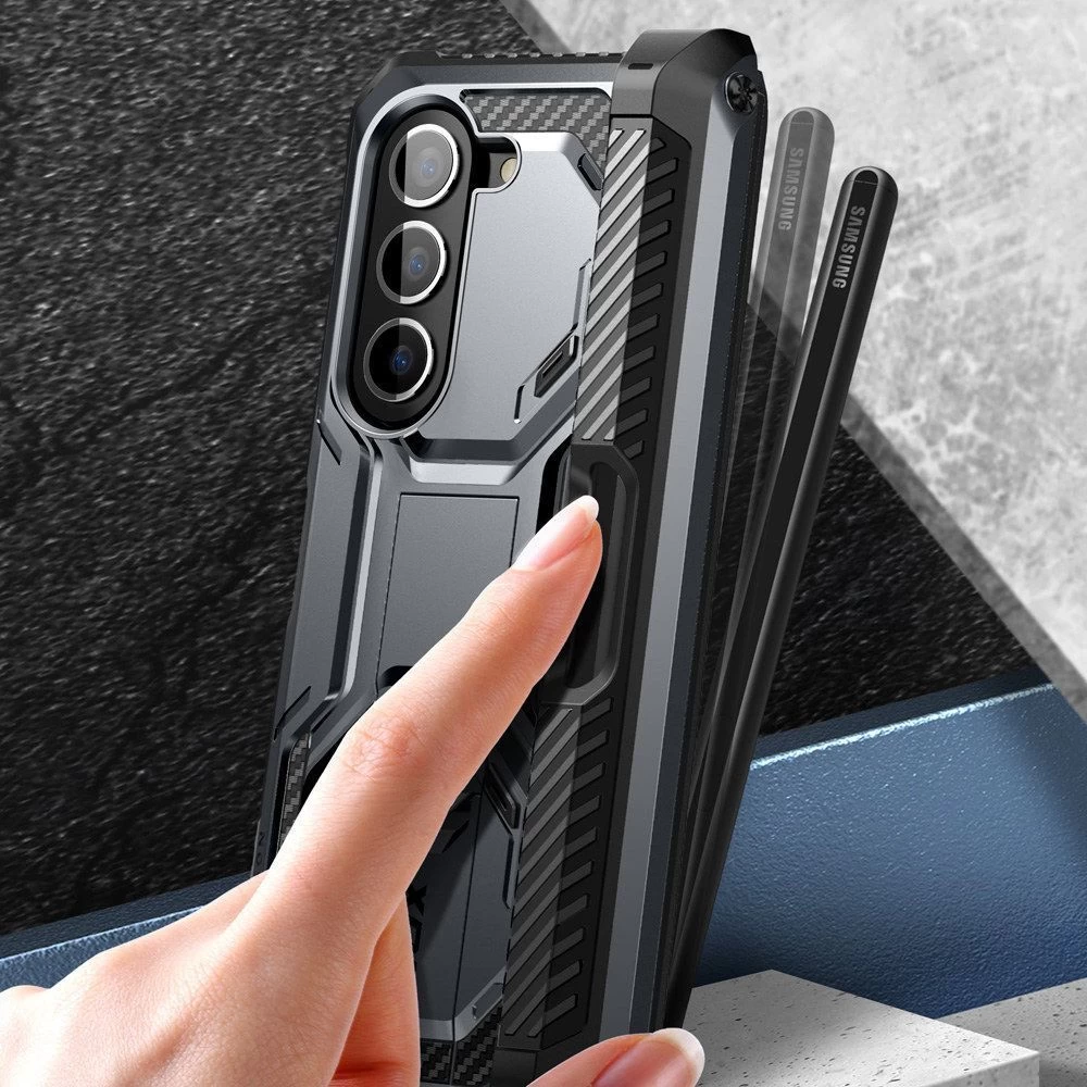 Samsung Galaxy Z Fold 5 skal svart SUPCASE IBLSN ARMORBOX PEN