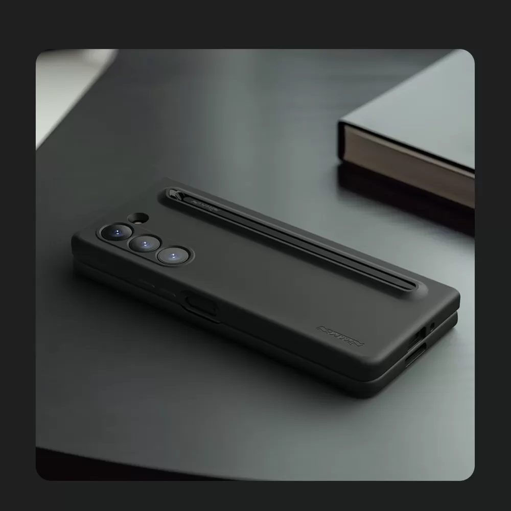 Samsung Galaxy Z Fold 5 vāciņš melns NILLKIN FLEX PURE FOLD (S PEN Version)