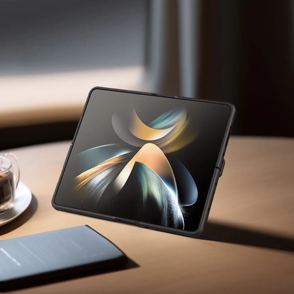 Samsung Galaxy Z Fold 5 vāciņš zaļš NILLKIN SUPER FROSTED SHIELD (BRACKET VERSION)
