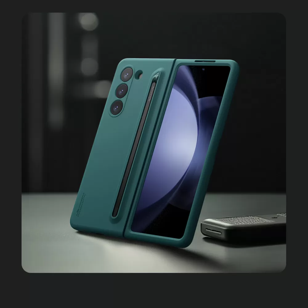 Samsung Galaxy Z Fold 5 case green NILLKIN FLEX PURE FOLD (S PEN Version)