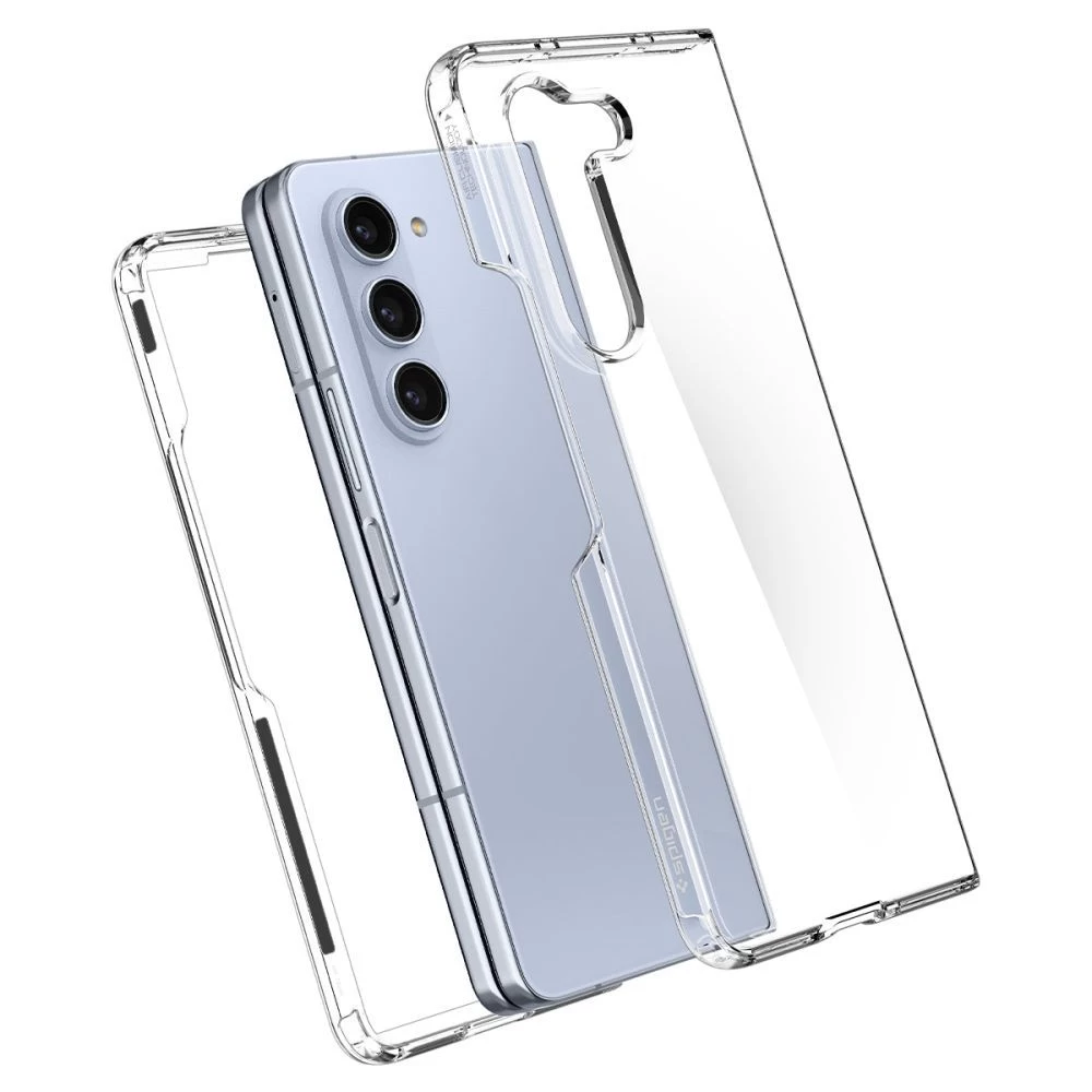 Samsung Galaxy Z Fold 5 dėklas skaidrus SPIGEN ULTRA HYBRID