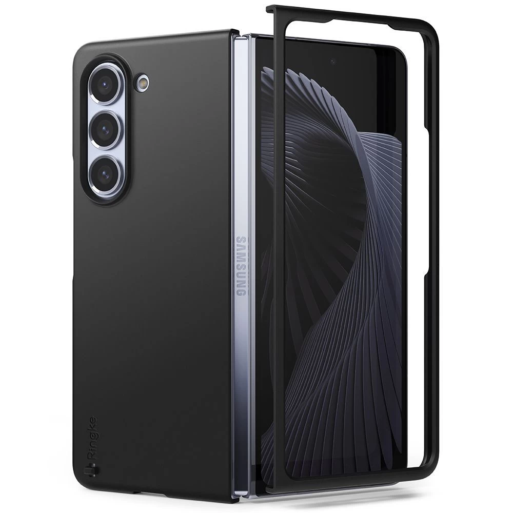 Samsung Galaxy Z Fold 5 dėklas Juoda RINGKE SLIM