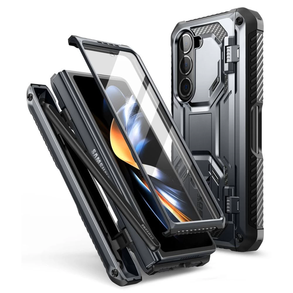 Samsung Galaxy Z Fold 5 skal svart SUPCASE IBLSN ARMORBOX PEN