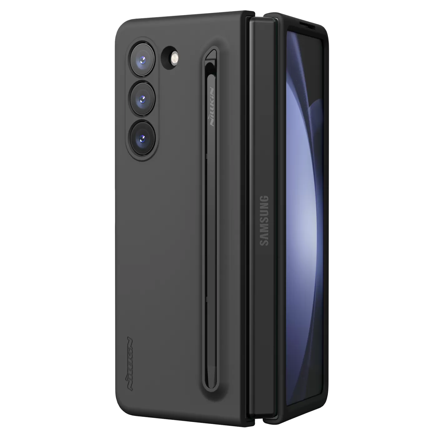 Samsung Galaxy Z Fold 5 vāciņš melns NILLKIN FLEX PURE FOLD (S PEN Version)