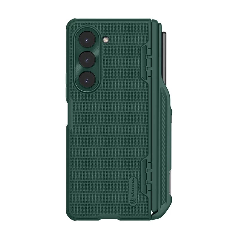 Samsung Galaxy Z Fold 5 skal grön NILLKIN SUPER FROSTED SHIELD (PEN HOLDER VERSION)