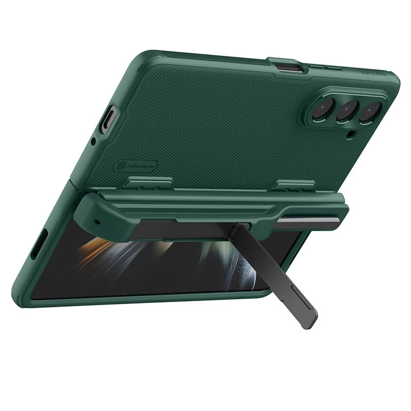 Samsung Galaxy Z Fold 5 skal grön NILLKIN SUPER FROSTED SHIELD (PEN HOLDER VERSION)
