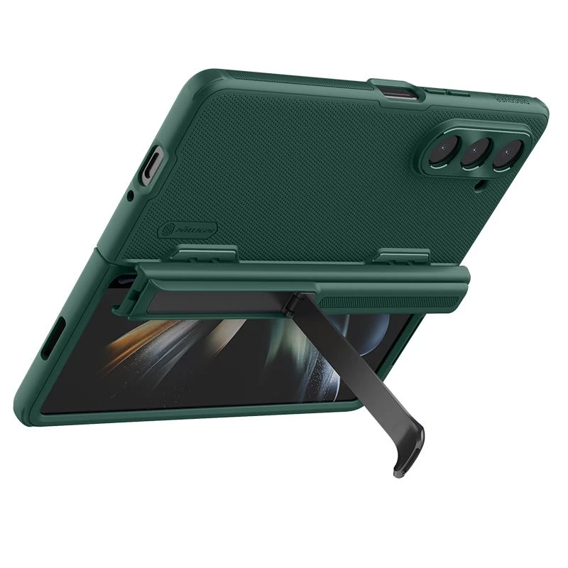 Samsung Galaxy Z Fold 5 vāciņš zaļš NILLKIN SUPER FROSTED SHIELD (BRACKET VERSION)