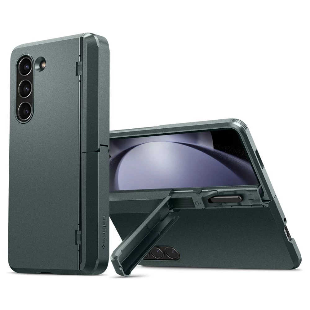Samsung Galaxy Z Fold 5 vāciņš zaļš SPIGEN TOUGH ARMOR PRO PEN