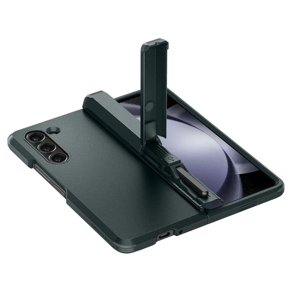 Samsung Galaxy Z Fold 5 vāciņš zaļš SPIGEN TOUGH ARMOR PRO PEN