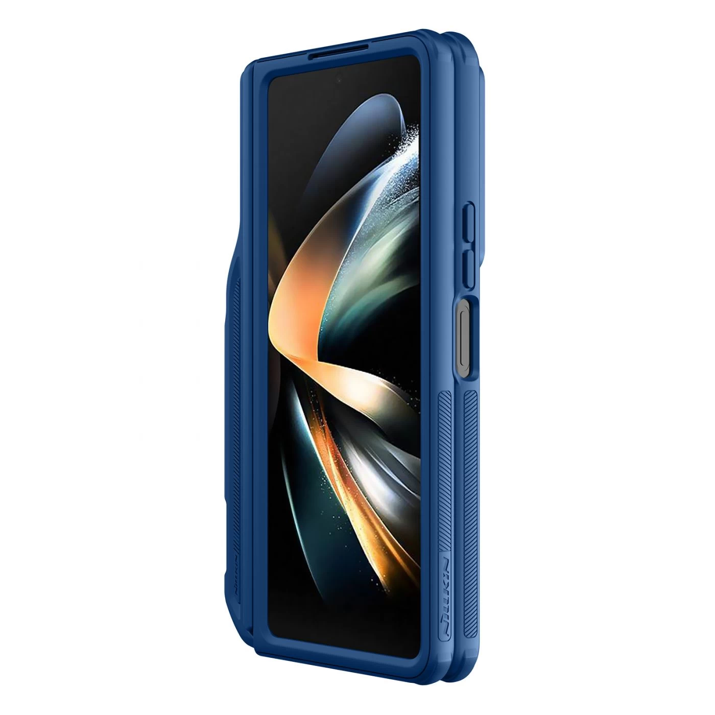 Samsung Galaxy Z Fold 5 skal blå NILLKIN CAMSHIELD FOLD (PEN HOLDER VERSION)