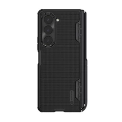 Samsung Galaxy Z Fold 5 vāciņš melns NILLKIN SUPER FROSTED SHIELD (BRACKET VERSION)
