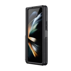 Samsung Galaxy Z Fold 5 vāciņš melns NILLKIN SUPER FROSTED SHIELD (BRACKET VERSION)