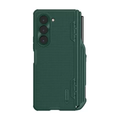 Samsung Galaxy Z Fold 5 skal grön NILLKIN SUPER FROSTED SHIELD (PEN HOLDER VERSION)