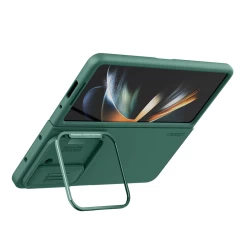 Samsung Galaxy Z Fold 5 skal grön NILLKIN CAMSHIELD SILKY SILICON