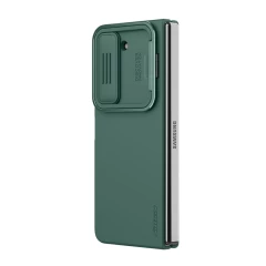 Samsung Galaxy Z Fold 5 skal grön NILLKIN CAMSHIELD SILKY SILICON