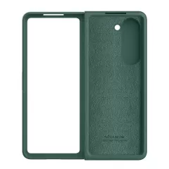 Samsung Galaxy Z Fold 5 vāciņš zaļš NILLKIN CAMSHIELD SILKY SILICONE (BRACKET VERSION)