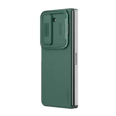 Samsung Galaxy Z Fold 5 vāciņš zaļš NILLKIN CAMSHIELD SILKY SILICONE (BRACKET VERSION)