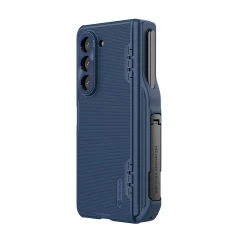 Samsung Galaxy Z Fold 5 skal blå NILLKIN SUPER FROSTED SHIELD (PEN HOLDER VERSION)
