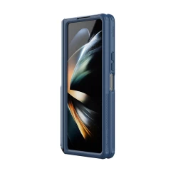Samsung Galaxy Z Fold 5 skal blå NILLKIN SUPER FROSTED SHIELD (PEN HOLDER VERSION)