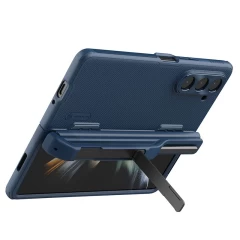 Samsung Galaxy Z Fold 5 skal blå NILLKIN SUPER FROSTED SHIELD (PEN HOLDER VERSION)