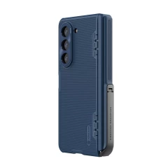 Samsung Galaxy Z Fold 5 vāciņš zils NILLKIN SUPER FROSTED SHIELD (BRACKET VERSION)