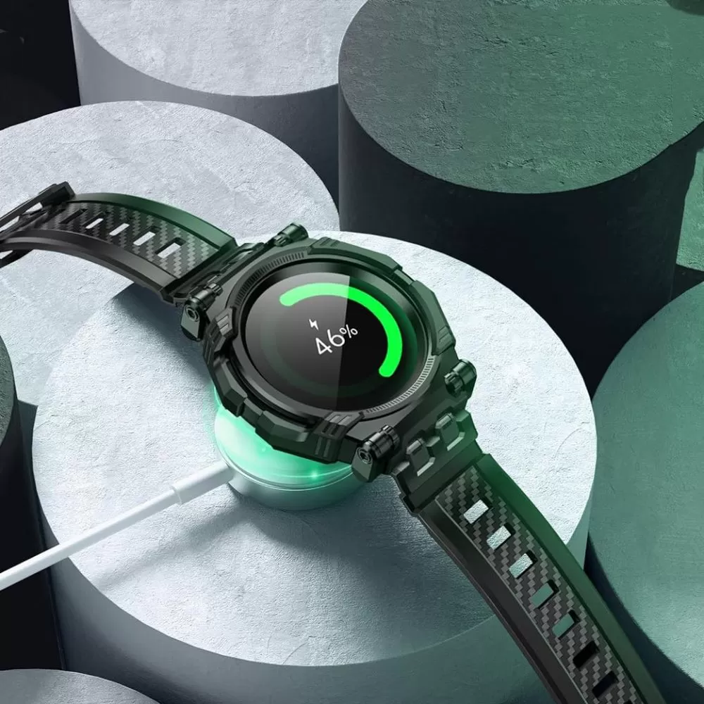 Samsung Galaxy Watch 6 Classic dėklas Juoda SUPCASE IBLSN ARMORBOX 2-SET (47 MM)