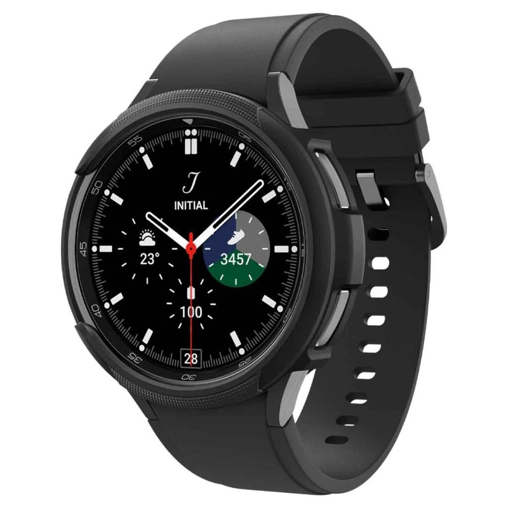 Samsung Galaxy Watch 6 Classic dėklas Juoda SPIGEN LIQUID AIR (43 MM)