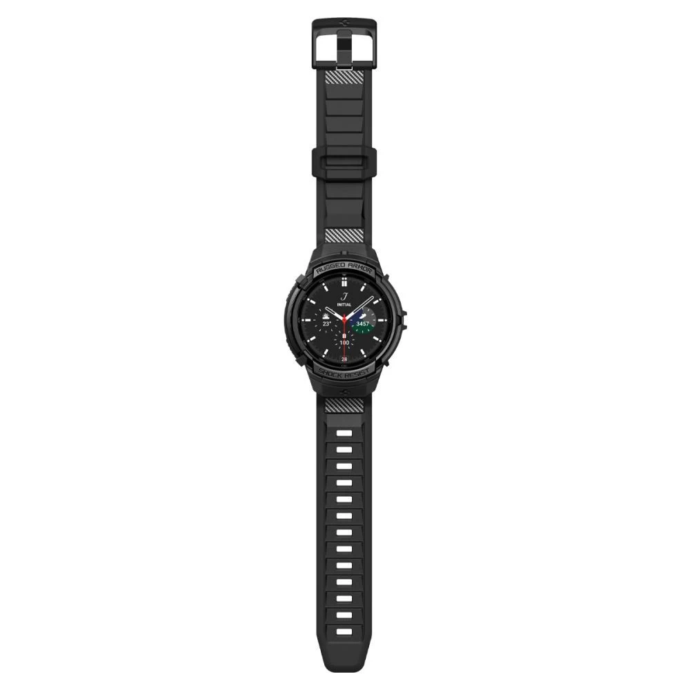 Samsung Galaxy Watch 6 Classic dirželis Juoda SPIGEN RUGGED ARMOR ”PRO” (43 MM)