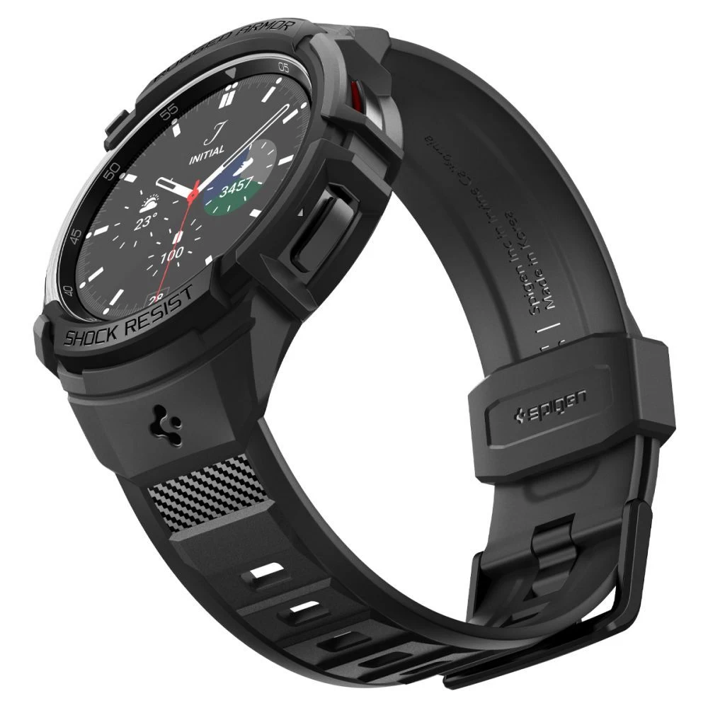 Samsung Galaxy Watch 6 Classic dirželis Juoda SPIGEN RUGGED ARMOR ”PRO” (43 MM)