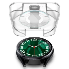 Samsung Galaxy Watch 6 Classic apsauginis stiklas  SPIGEN GLAS.TR ”EZ-FIT” 2-PACK (47 MM)