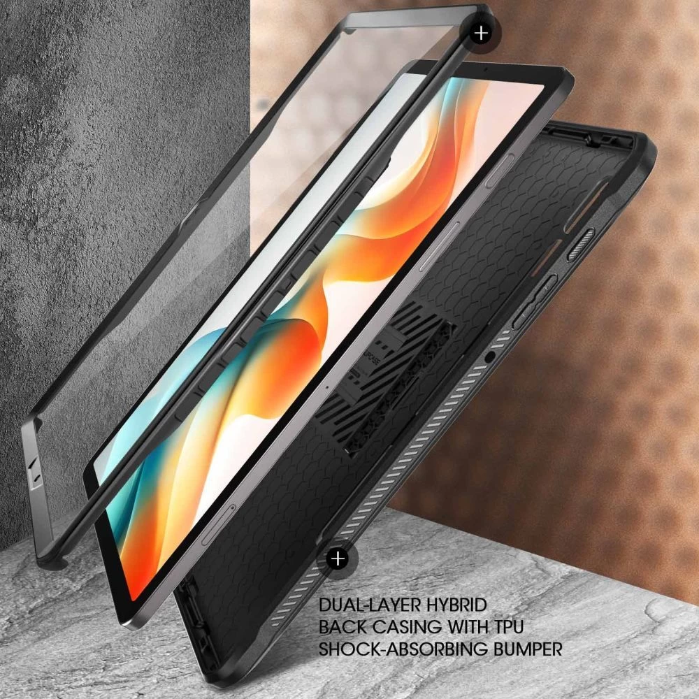 Samsung Galaxy Tab S9 Plus tablet case black SUPCASE UNICORN BEETLE PRO (12.4)