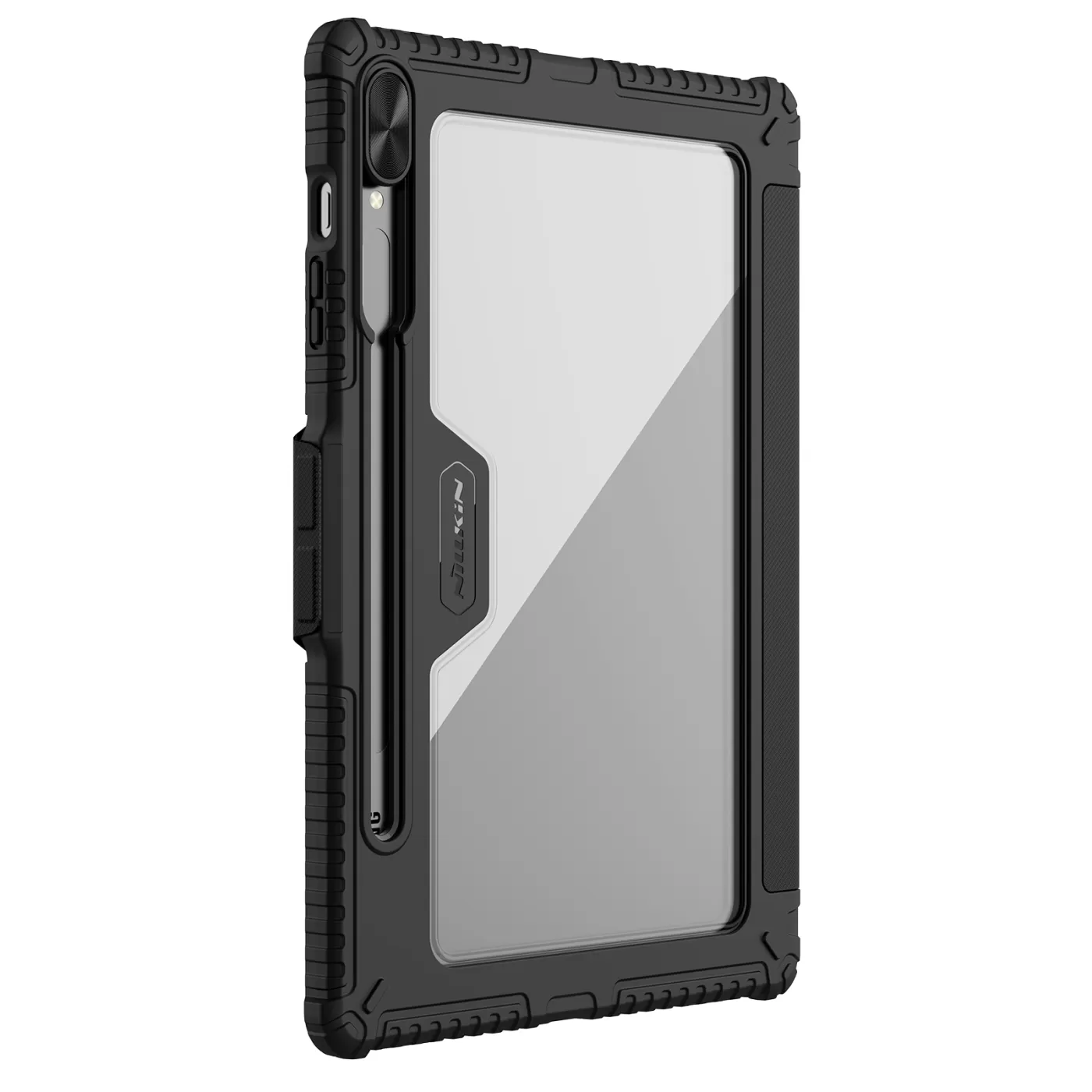 Samsung Galaxy Tab S9 Plus tablet case black NILLKIN BUMPER LEATHER PRO
