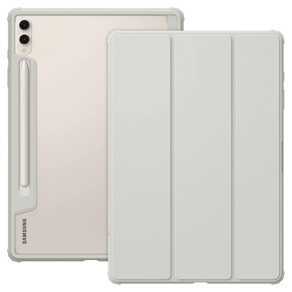 Samsung Galaxy Tab S9 Plus tablet case gray SPIGEN ULTRA HYBRID ”PRO” (12.4)