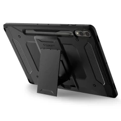 Samsung Galaxy Tab S9 Plus tablet case black SPIGEN TOUGH ARMOR ”PRO” (12.4)