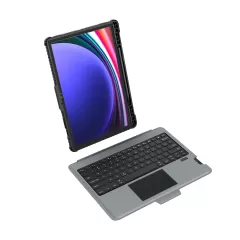 Samsung Galaxy Tab S9 Plus tablet case black NILLKIN BUMPER COMBO KEYBOARD (BACKLIT VERSION)
