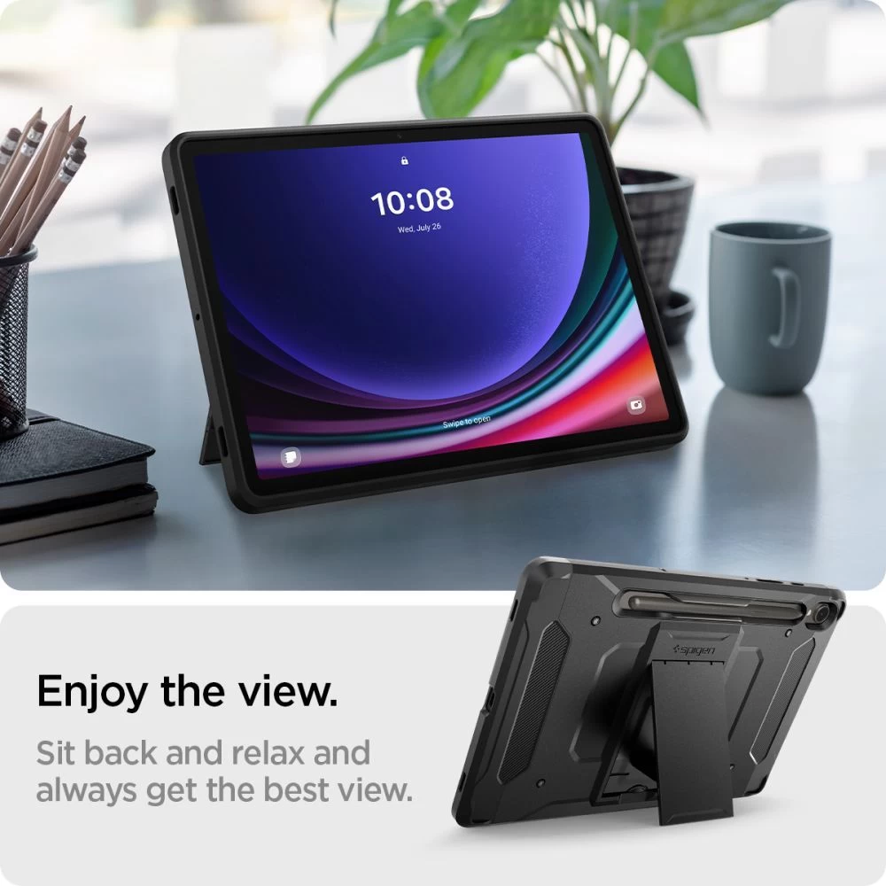 Samsung Galaxy Tab S9 Planšetės dėklas Juoda SPIGEN TOUGH ARMOR ”PRO” (11.0)