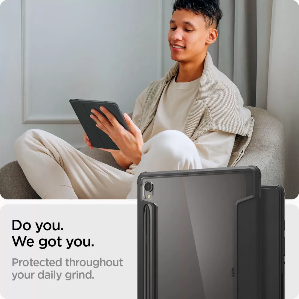Samsung Galaxy Tab S9 Planšetės dėklas Juoda SPIGEN ULTRA HYBRID ”PRO” (11.0)