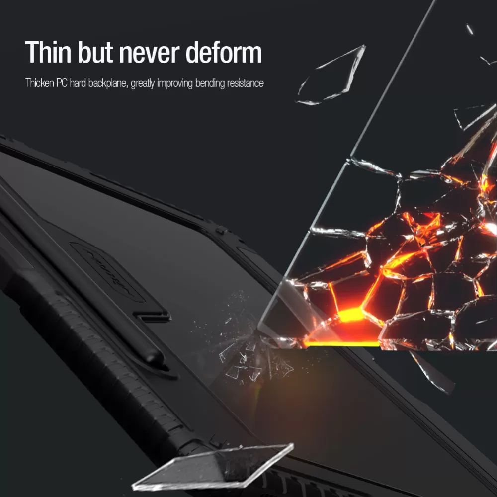 Samsung Galaxy Tab S9 Planšetės dėklas Juoda NILLKIN BUMPER COMBO KEYBOARD (BACKLIT VERSION)