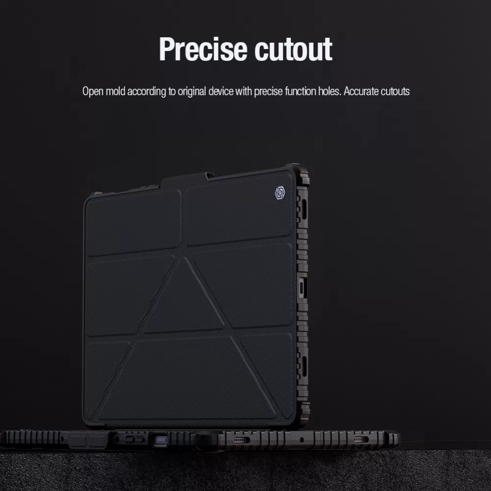 Samsung Galaxy Tab S9 Planšetės dėklas mėlyna NILLKIN BUMPER LEATHER PRO