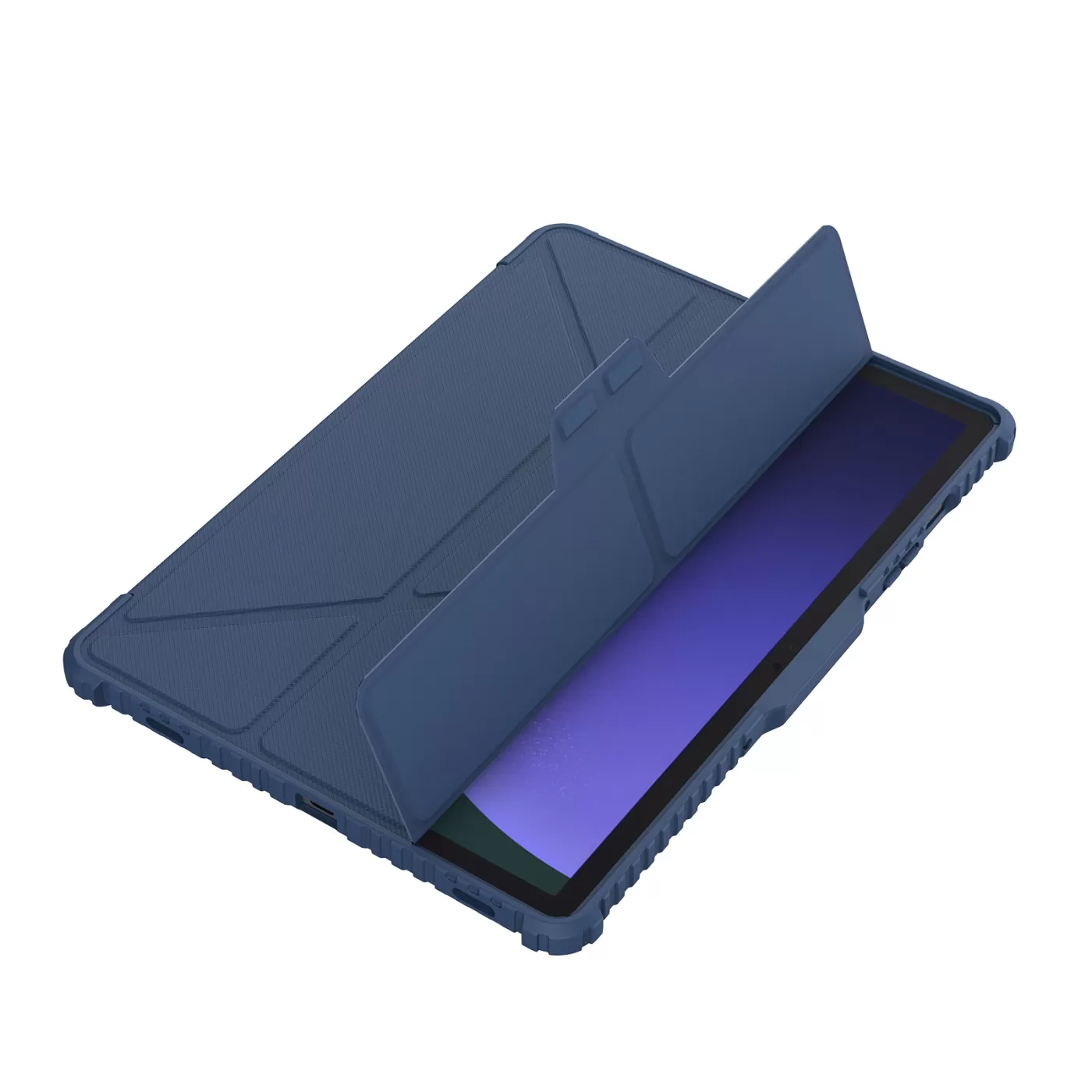Samsung Galaxy Tab S9 Planšetės dėklas mėlyna NILLKIN BUMPER LEATHER PRO