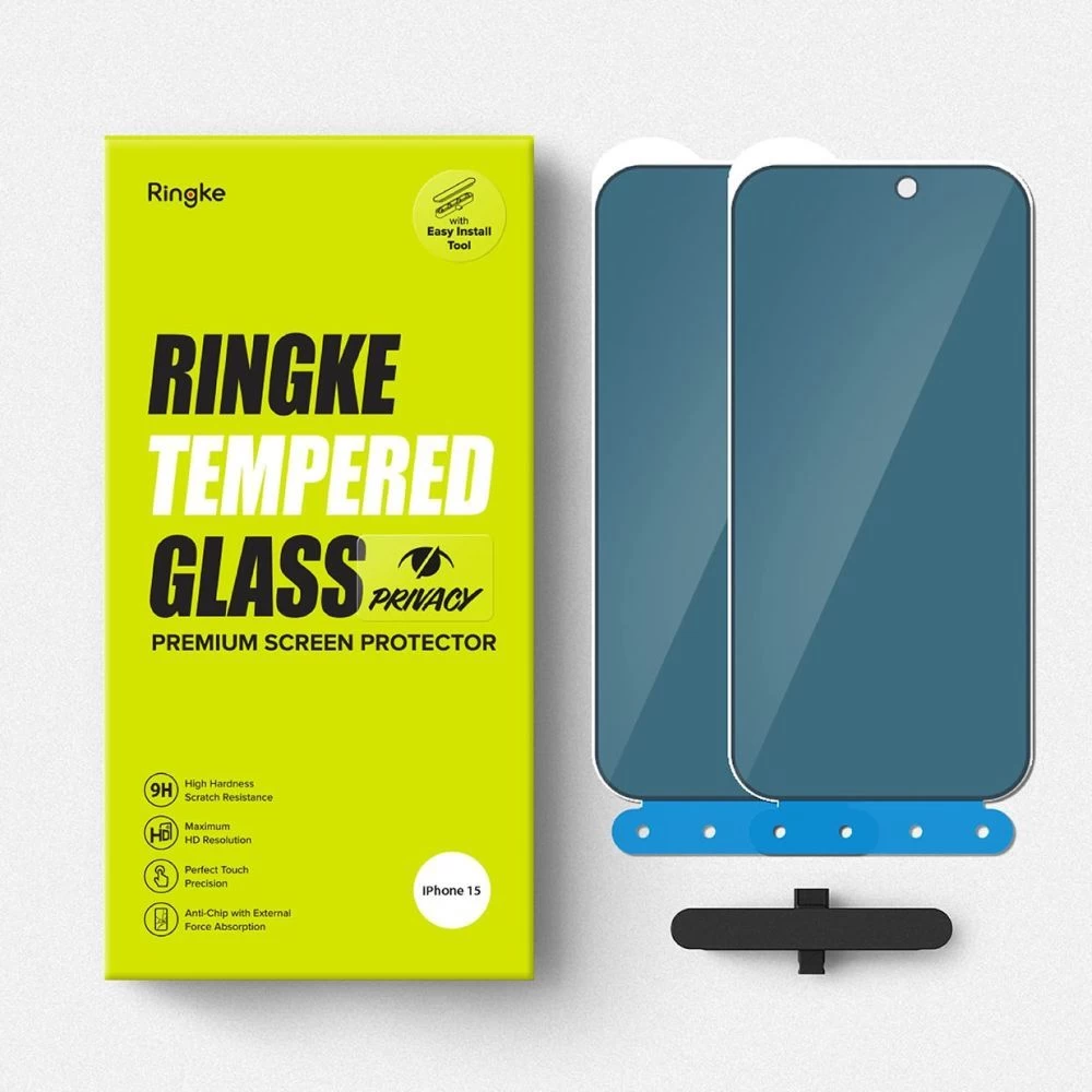 Apple iPhone 15 Tempered glass  RINGKE TG PRIVACY