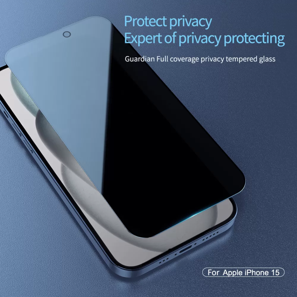 Apple iPhone 15 Tempered glass  NILLKIN GUARDIAN PRIVACY