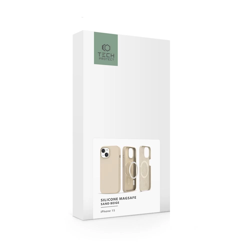 Apple iPhone 15 ümbris  TECH-PROTECT SILICONE MAGSAFE